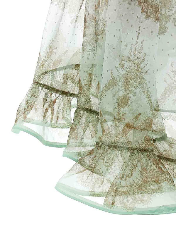 ブラウス - 緑 shop online: ZIMMERMANN