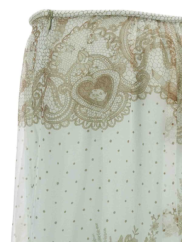 ロングスカート - 緑 shop online: ZIMMERMANN