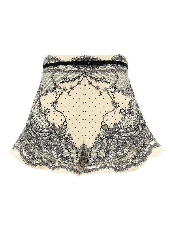 ZIMMERMANN: トラウザーショーツ - ショートパンツ - 白