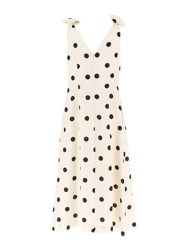 ZIMMERMANN: Knielange Kleider online - Knielanges Kleid - Weiß