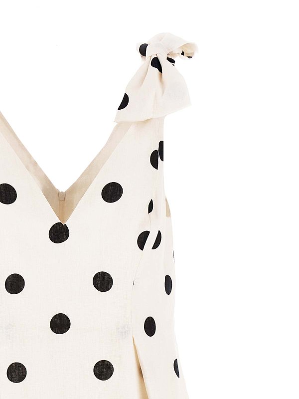 The Best Shops ZIMMERMANN: Knielange Kleider - Knielanges Kleid - Weiß