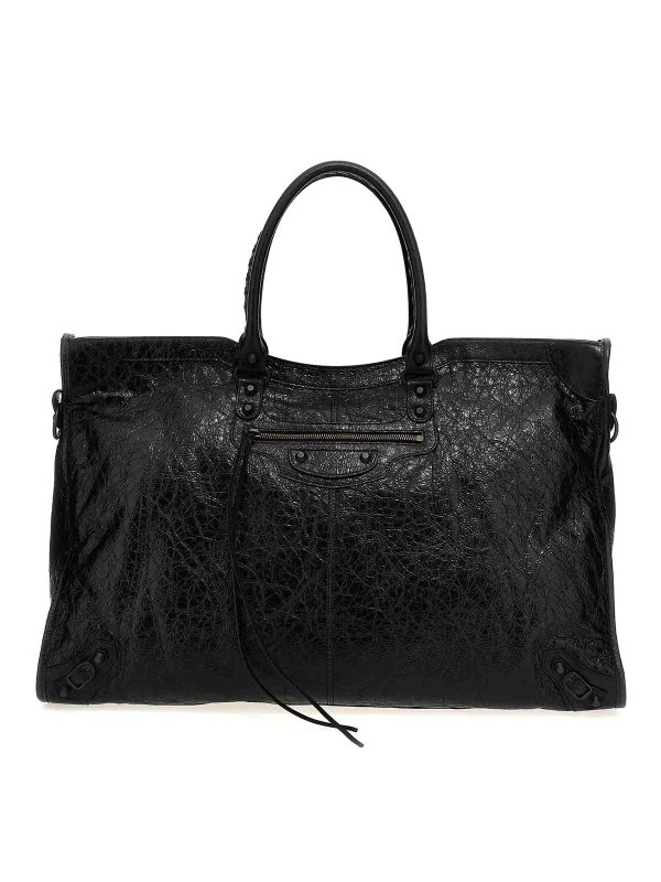 BALENCIAGA: スーツケース＆旅行鞄 - 旅行鞄 - 黒