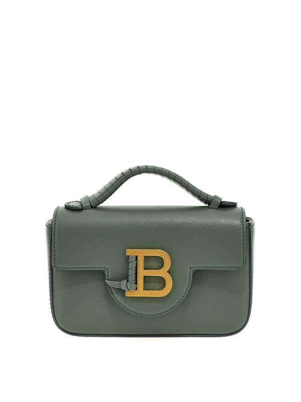 Balmain: クロスボディバッグ - クロスボディバッグ - 緑