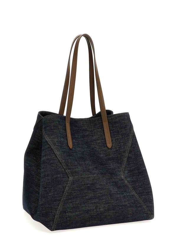 The Best Shops BRUNELLO CUCINELLI: Bolsos Shopping - Bolso Shopping - Azul