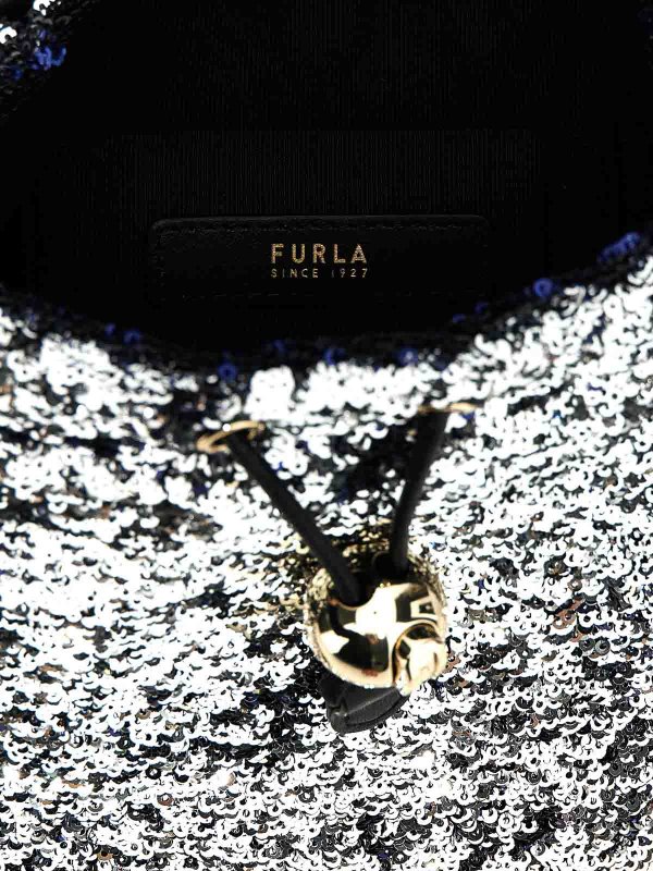 トートバッグ - 銀 shop online: FURLA