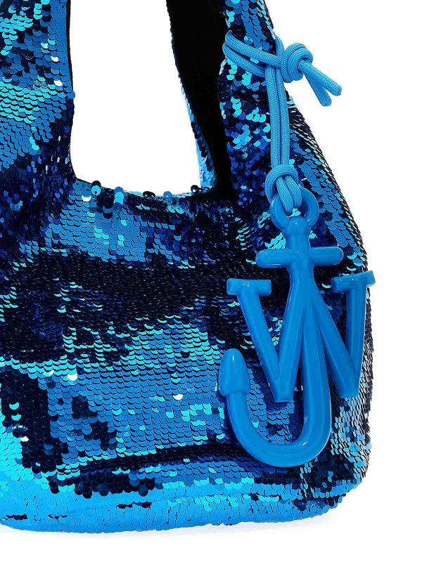 The Best Shops J.W. ANDERSON: totes bags - Mini Sequin Shopping Bag