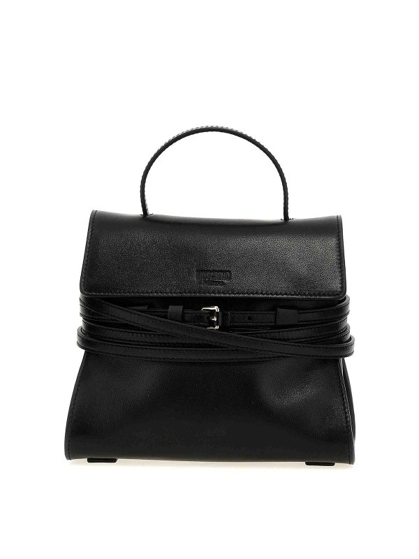 MOSCHINO: cross body bags - Tie Me Bag Small Handbag