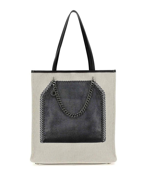 STELLA McCARTNEY: shopper - Stampa Trompe Loeil sulla Shopping Bag