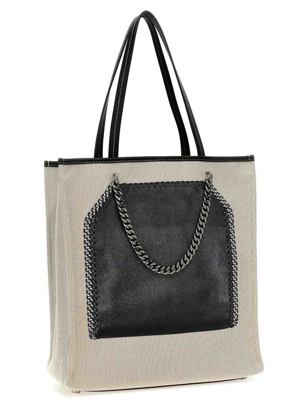 STELLA McCARTNEY: shopper online - Stampa Trompe Loeil sulla Shopping Bag