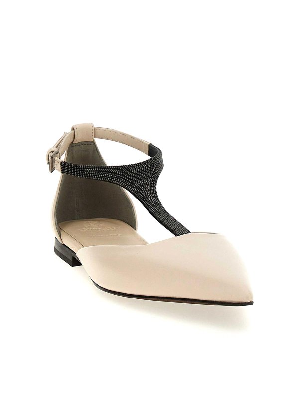 BRUNELLO CUCINELLI: Ballerinas online - Ballerinas - Beige