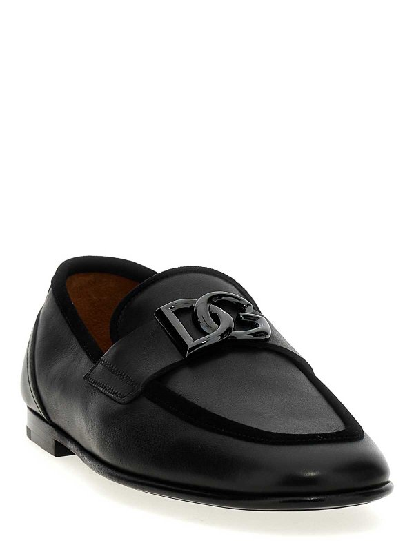 DOLCE & GABBANA: Loafers & Slippers online - Logo Loafers