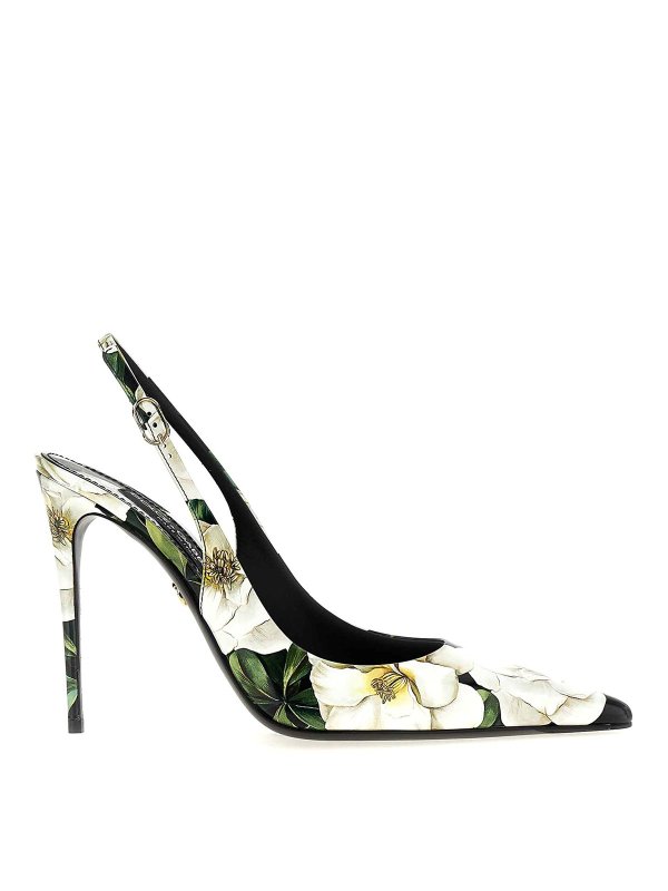 DOLCE & GABBANA: Escarpins - Chaussures À Talon - Multicolore