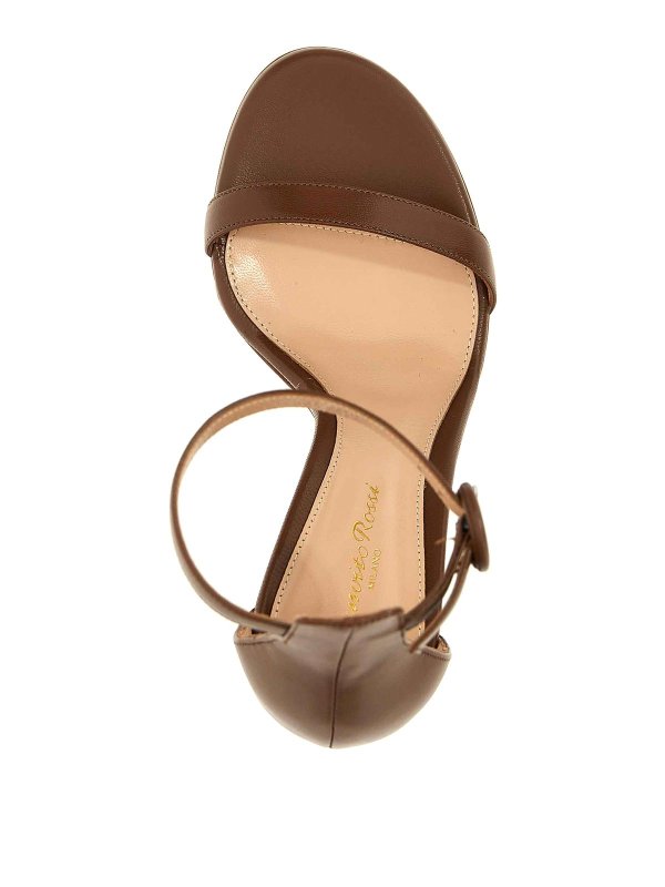 サンダル - ブラウン shop online: Gianvito Rossi