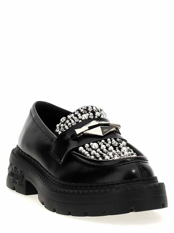 JIMMY CHOO: Loafers & Slippers online - Marlow Diamond Loafers