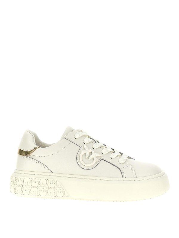 Pinko: Chaussures de sport - Baskets - Blanc
