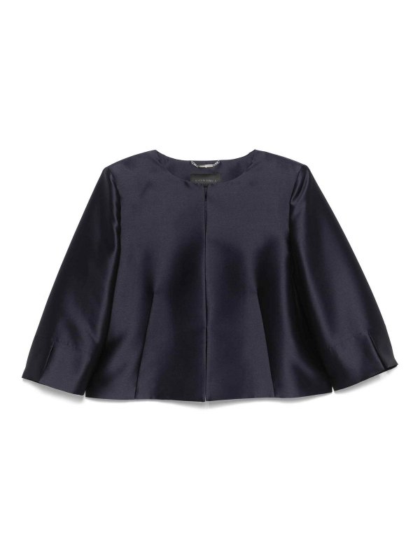 ALBERTA FERRETTI: blazers - Mikado jacket