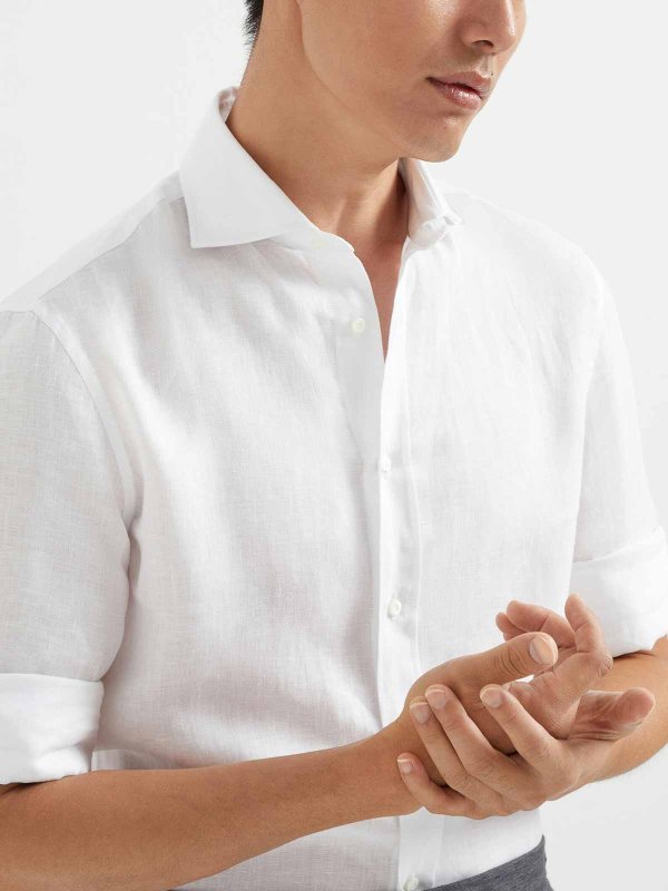 BRUNELLO CUCINELLI buy online Hemd - Weiß