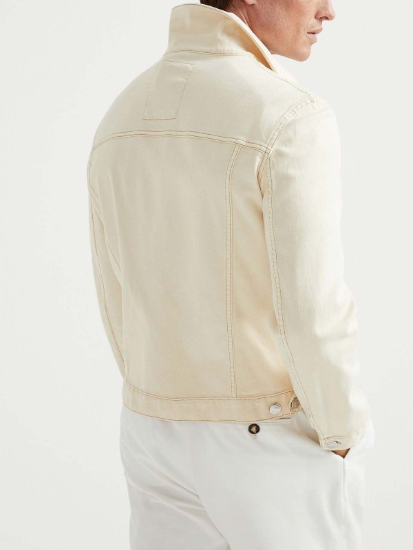 カジュアルジャケット - クリーム shop online: BRUNELLO CUCINELLI