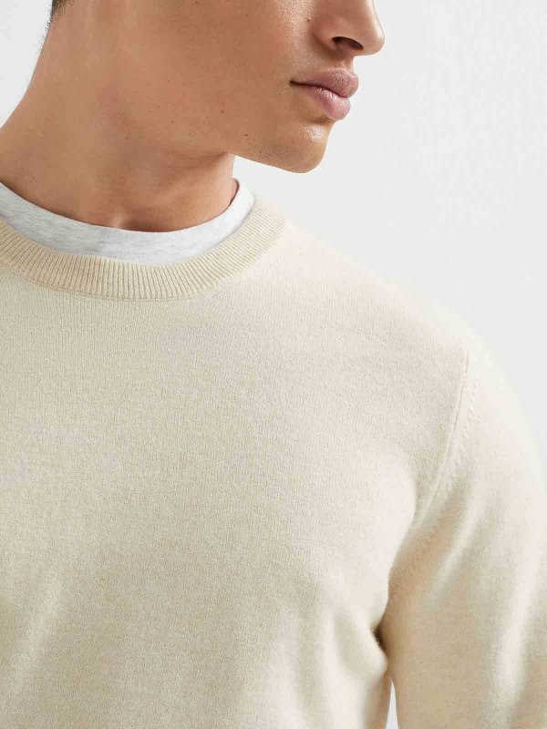 BRUNELLO CUCINELLI buy online Pull Col Rond - Marron