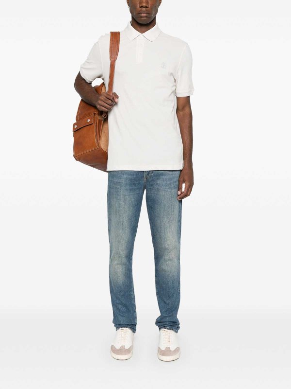 BRUNELLO CUCINELLI: polo shirts online - Pole