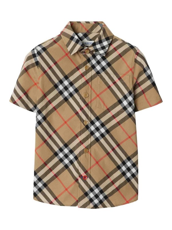 BURBERRY: Camisas - Camisa - Beis