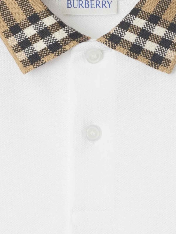 The Best Shops BURBERRY: Polos - Polo - Blanco