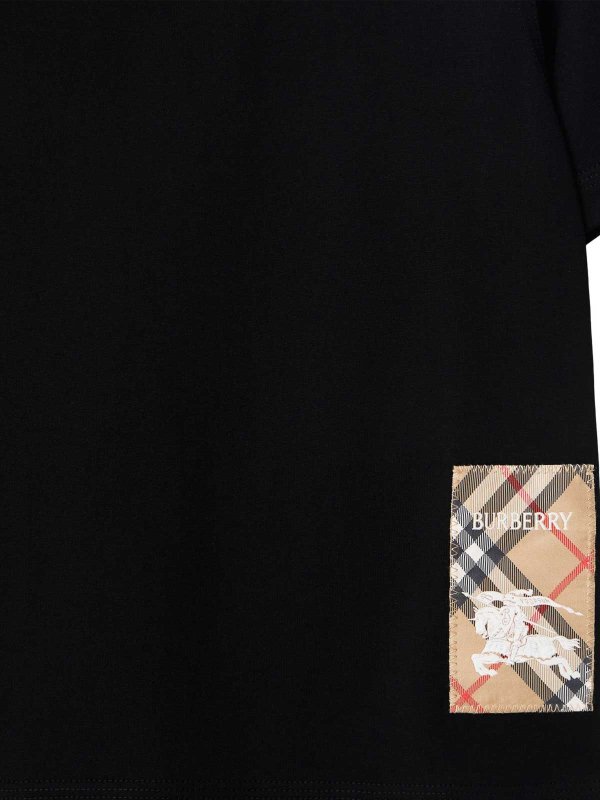 The Best Shops BURBERRY: Tシャツ - Tシャツ - 黒