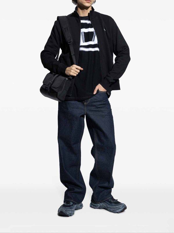 DIESEL: T-shirts online - T-Shirt - Noir