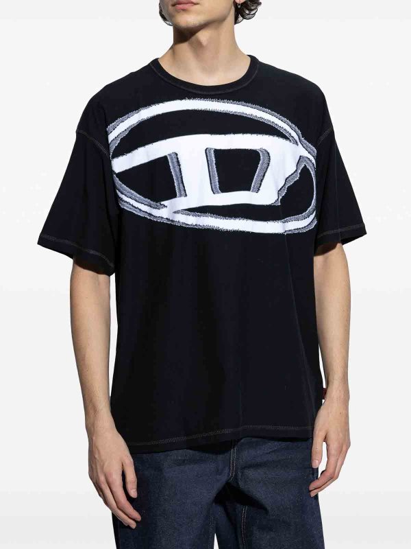 The Best Shops DIESEL: T-shirts - T-Shirt - Noir