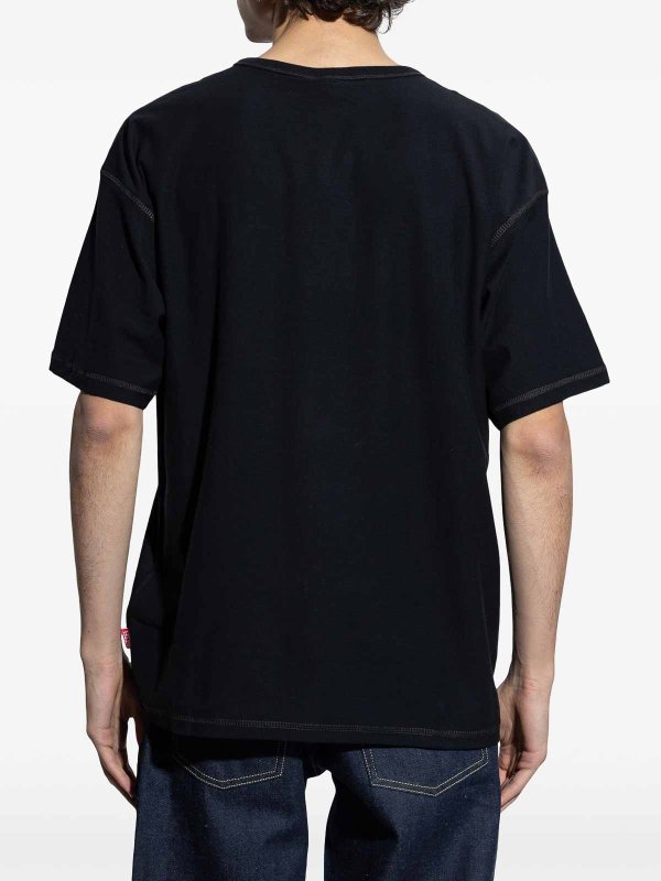 T-Shirt - Noir shop online: DIESEL