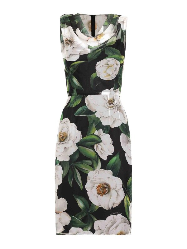 DOLCE & GABBANA: knee length dresses - Midi dress
