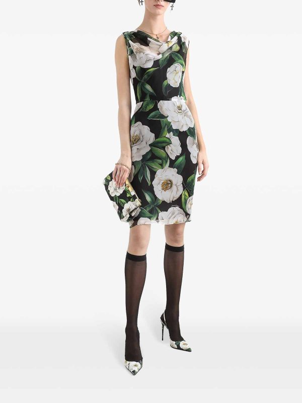 DOLCE & GABBANA: knee length dresses online - Midi dress