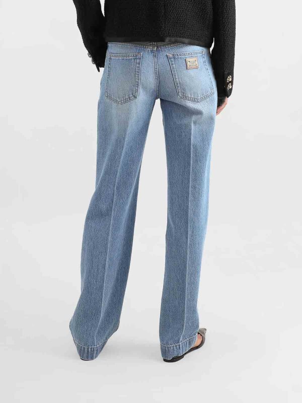 The Best Shops DOLCE & GABBANA: Jeans boot-cut - Jeans Boot-Cut - Azul