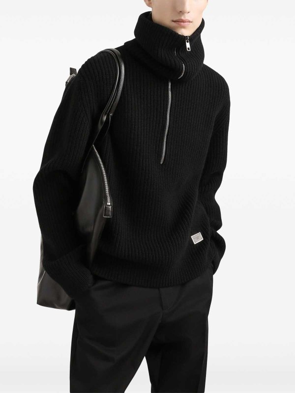 Suéter Cuello Redondo - Negro shop online: DOLCE & GABBANA