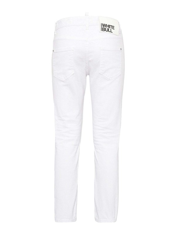 DSQUARED2: Bootcut online - Bootcut Jeans - Weiß
