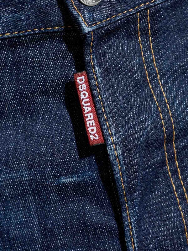 DSQUARED2 buy online Straight Leg Jeans - Dunkelblau