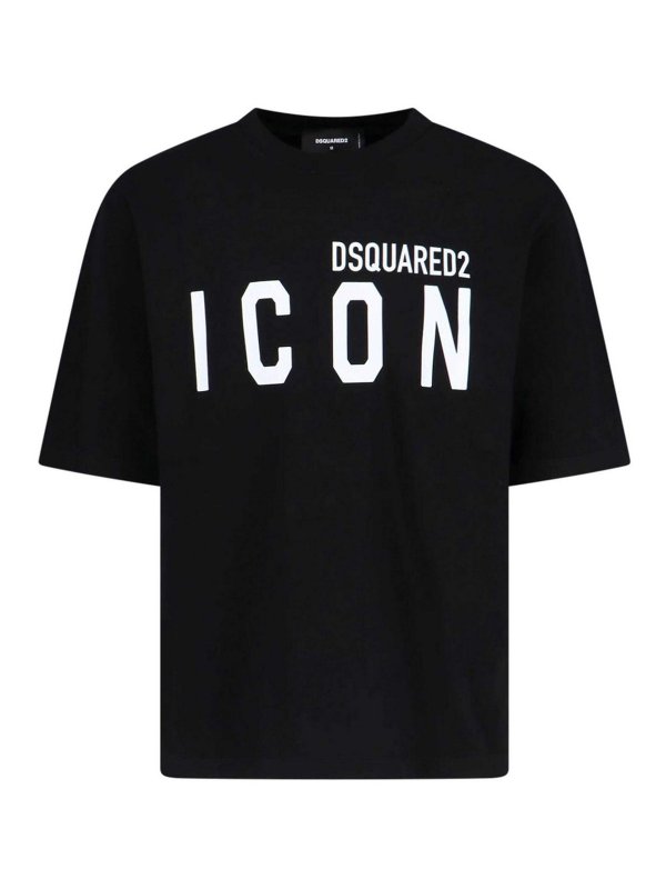 DSQUARED2: Tシャツ - Tシャツ - 黒