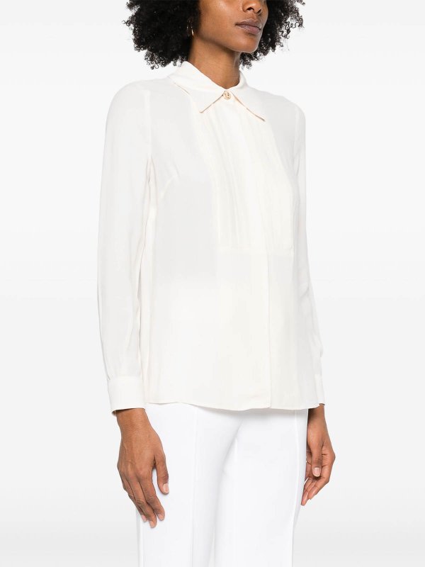 The Best Shops ELISABETTA FRANCHI: シャツ - シャツ - クリーム