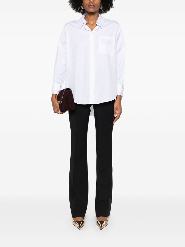 ELISABETTA FRANCHI: Camisas online - Camisa - Blanco