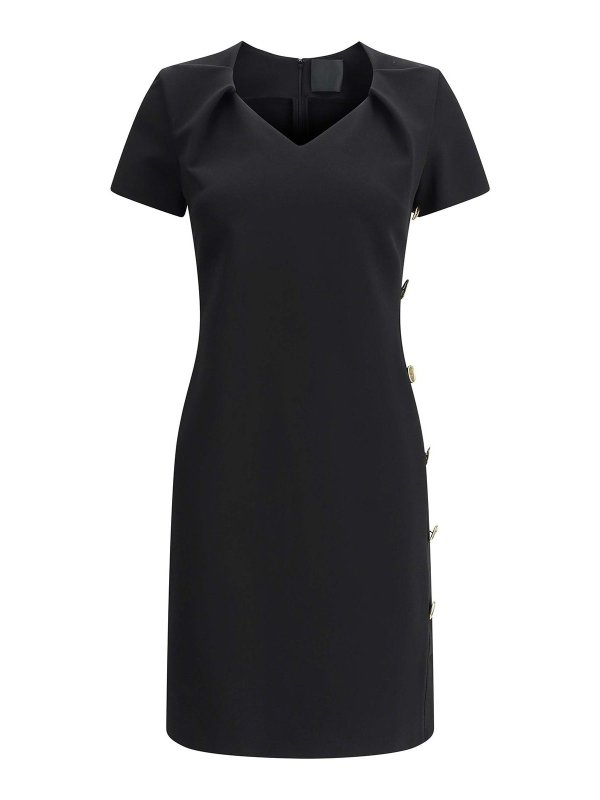 GIVENCHY: knee length dresses - Side Button Dress