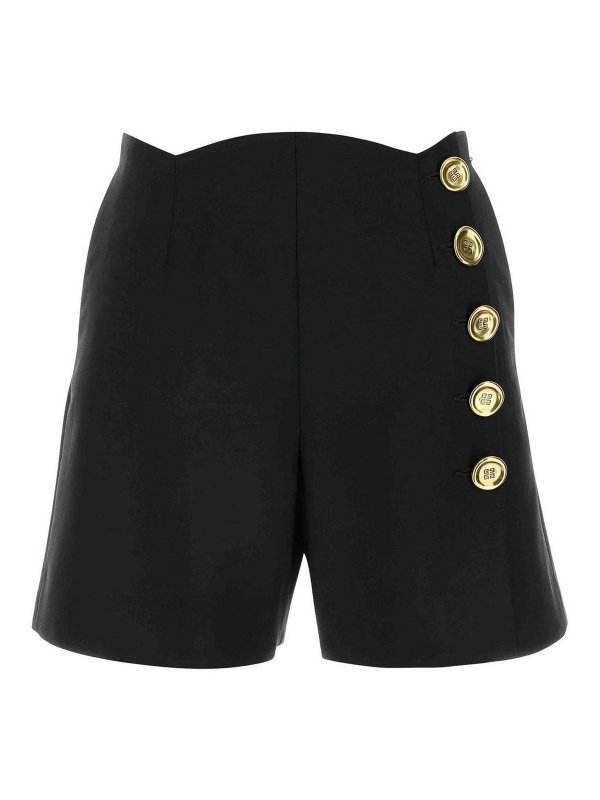 GIVENCHY: Trousers Shorts - Wool shorts
