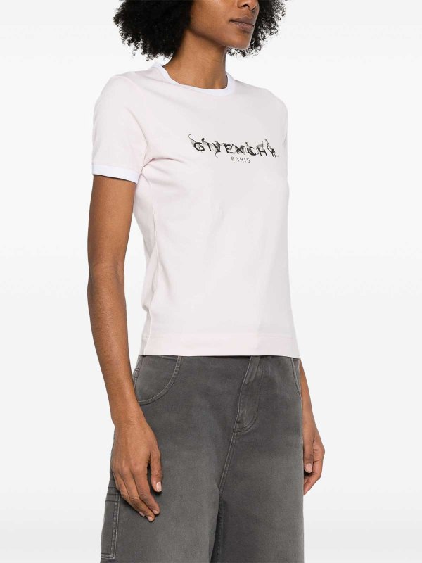 The Best Shops GIVENCHY: Camisetas - Camiseta - Color Carne Y Neutral