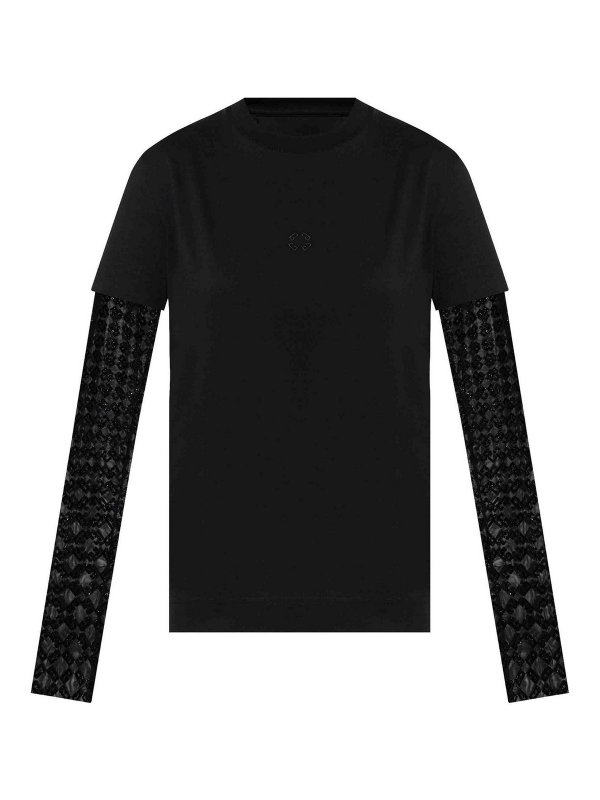 GIVENCHY: T-shirts - T-Shirt - Schwarz