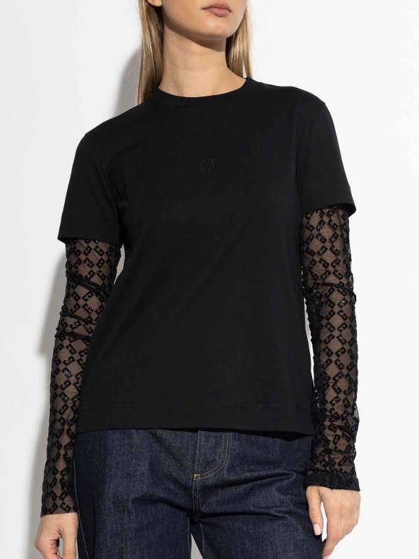 The Best Shops GIVENCHY: T-shirts - T-Shirt - Schwarz