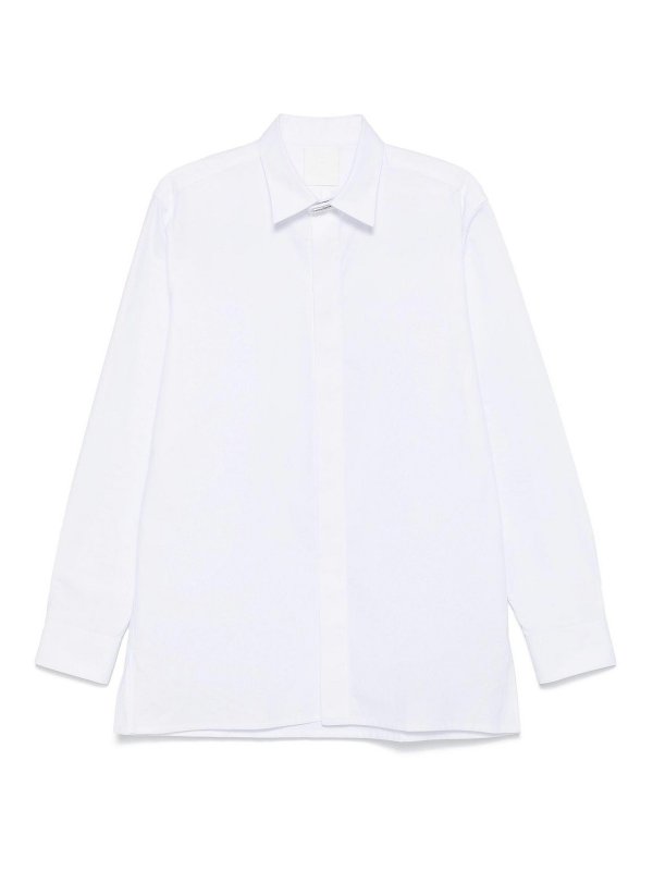 GIVENCHY: Hemden - Hemd - Weiß