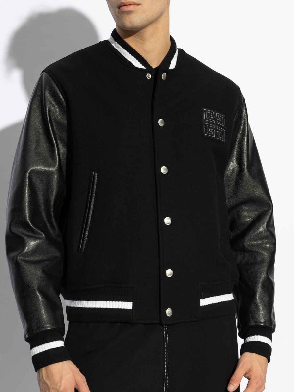 The Best Shops GIVENCHY: Chaquetas Bomber - Chaqueta Bomber - Negro