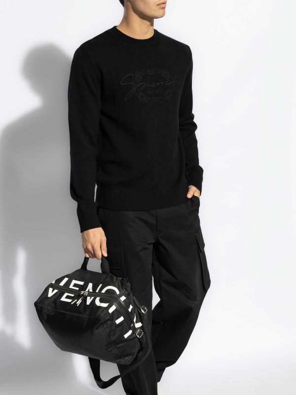 GIVENCHY: クルーネック online - クルーネック - 黒