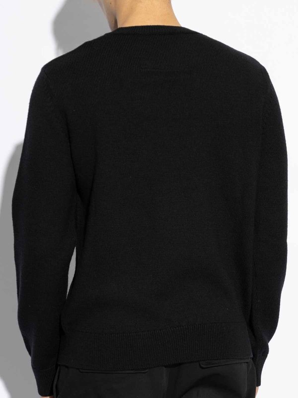 クルーネック - 黒 shop online: GIVENCHY