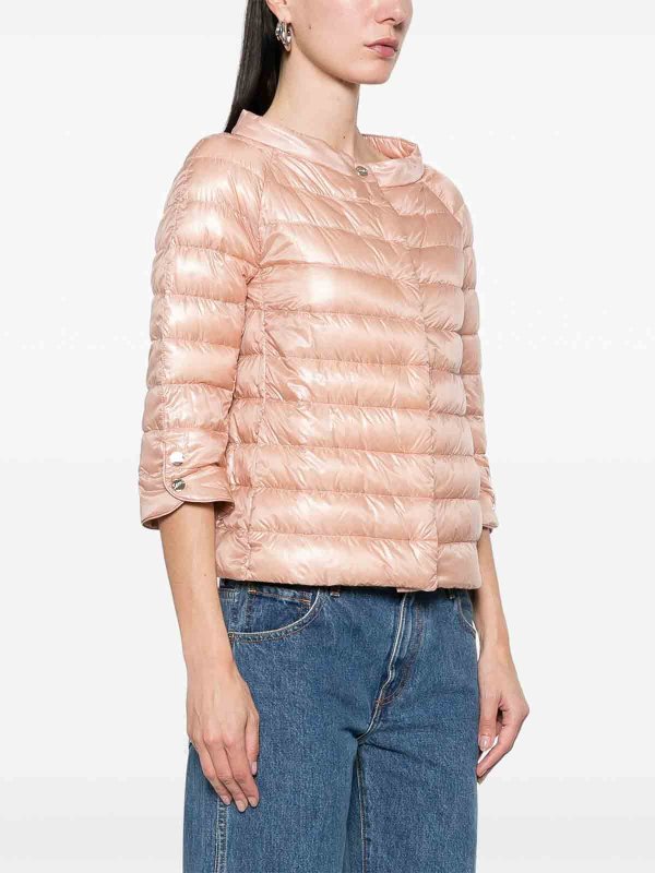 The Best Shops HERNO: Vestes-rembourrees - Blouson Rembourré - Rose Clair