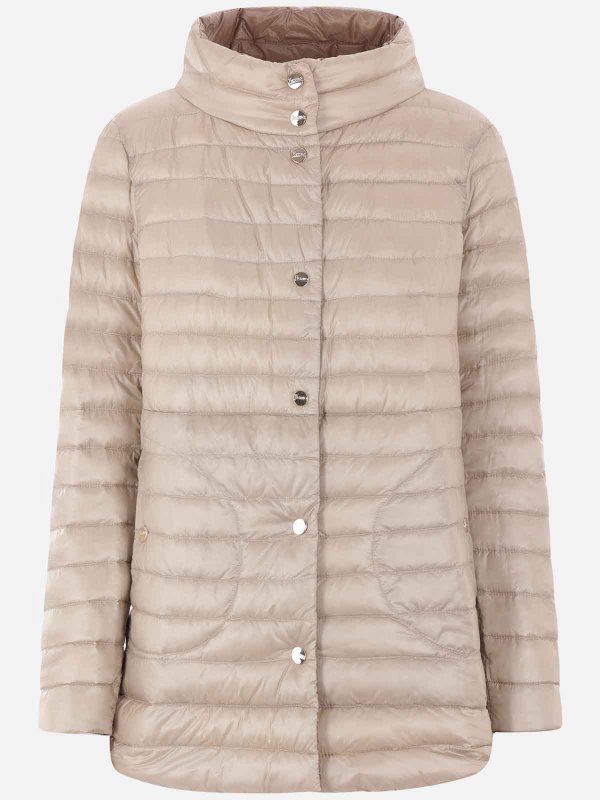 HERNO: ダウン・ハイテクジャケット online - ダウンジャケット - グレー